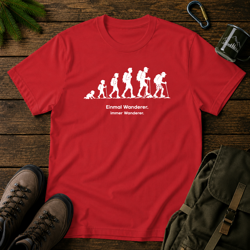 Einmal Wanderer T-shirt