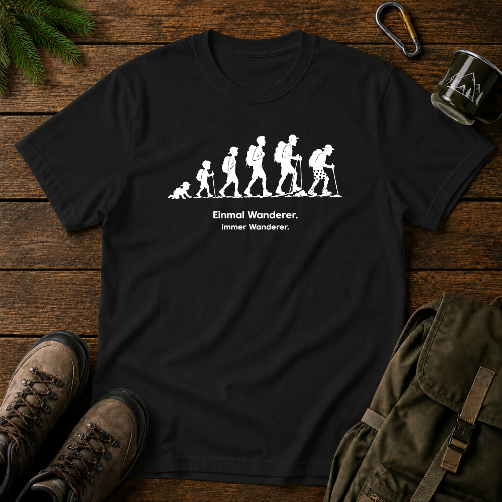 Einmal Wanderer T-shirt