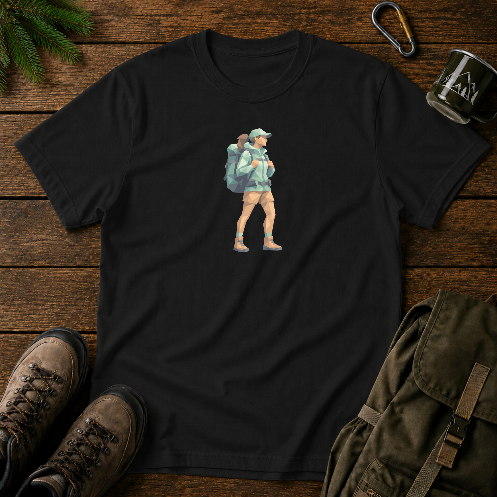 Woman Hiker T-shirt