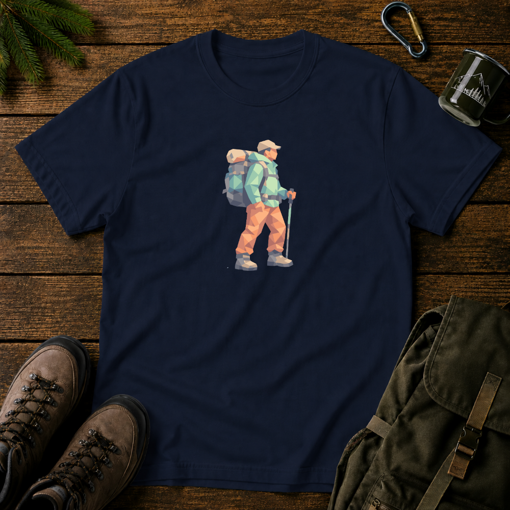 Man Hiker T-shirt