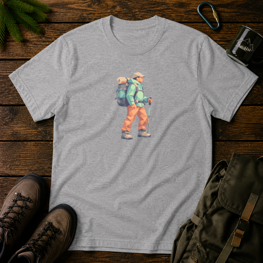 Man Hiker T-shirt