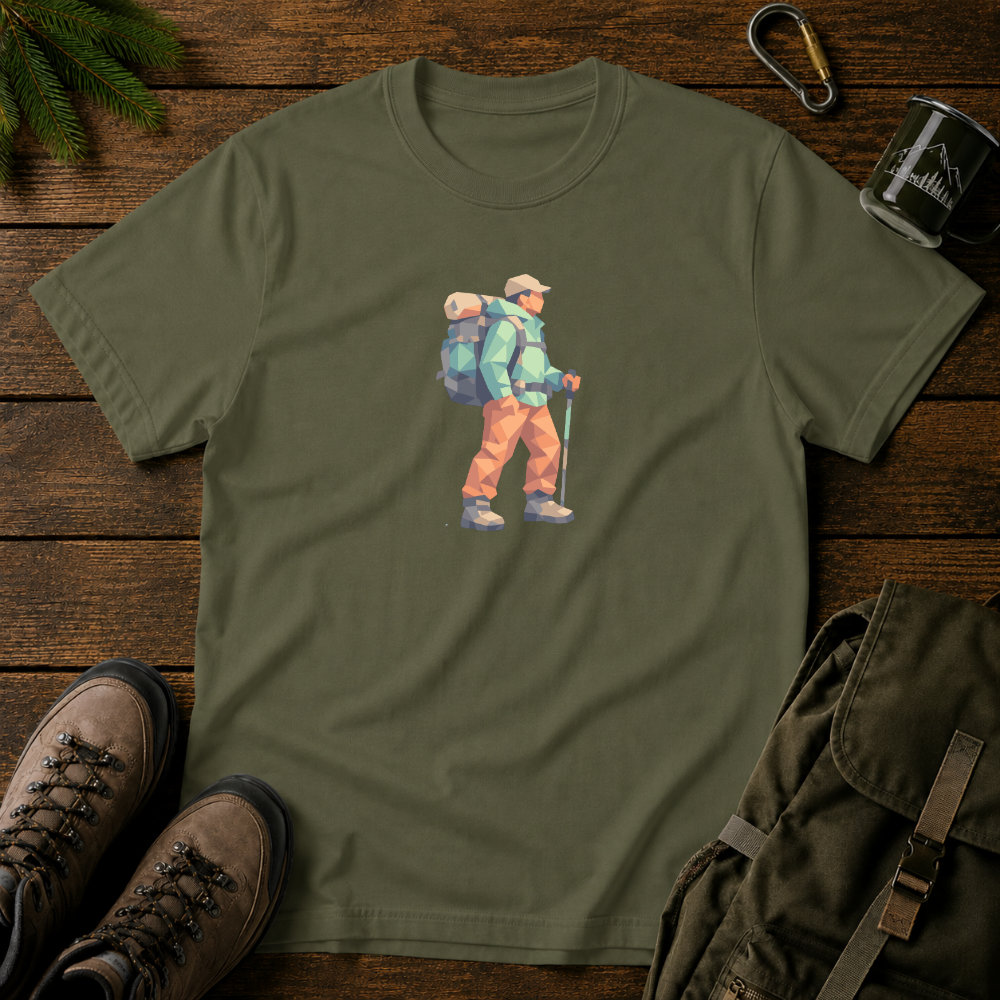 Man Hiker T-shirt