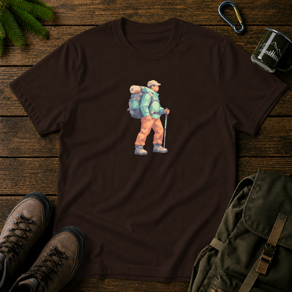 Man Hiker T-shirt