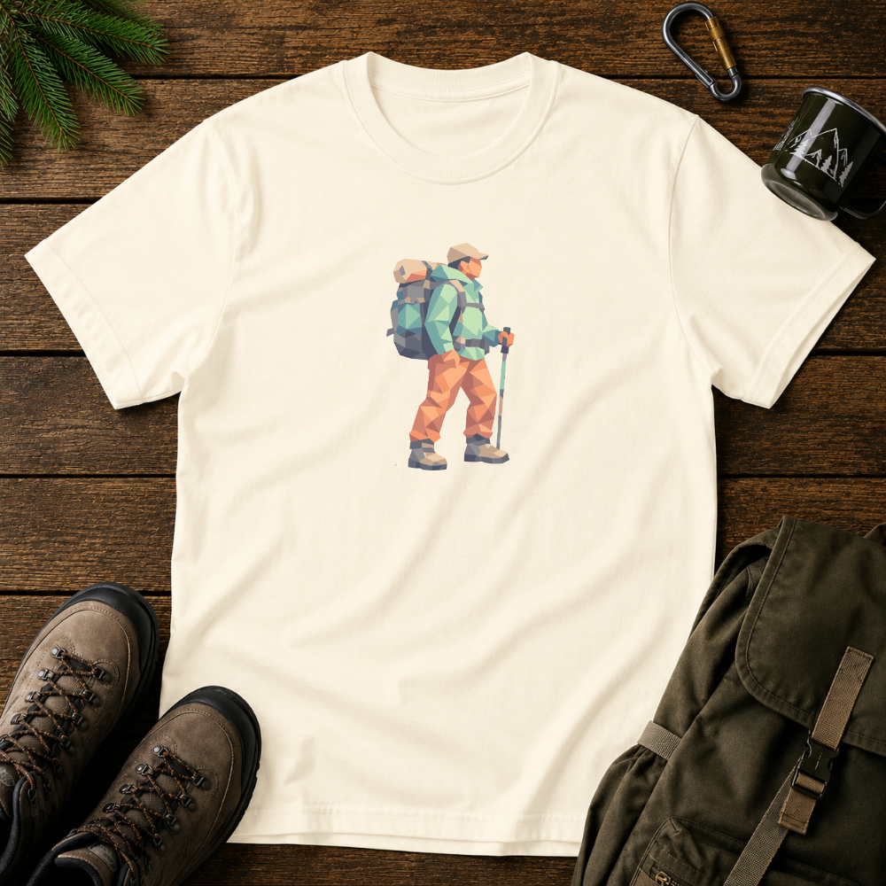 Man Hiker T-shirt