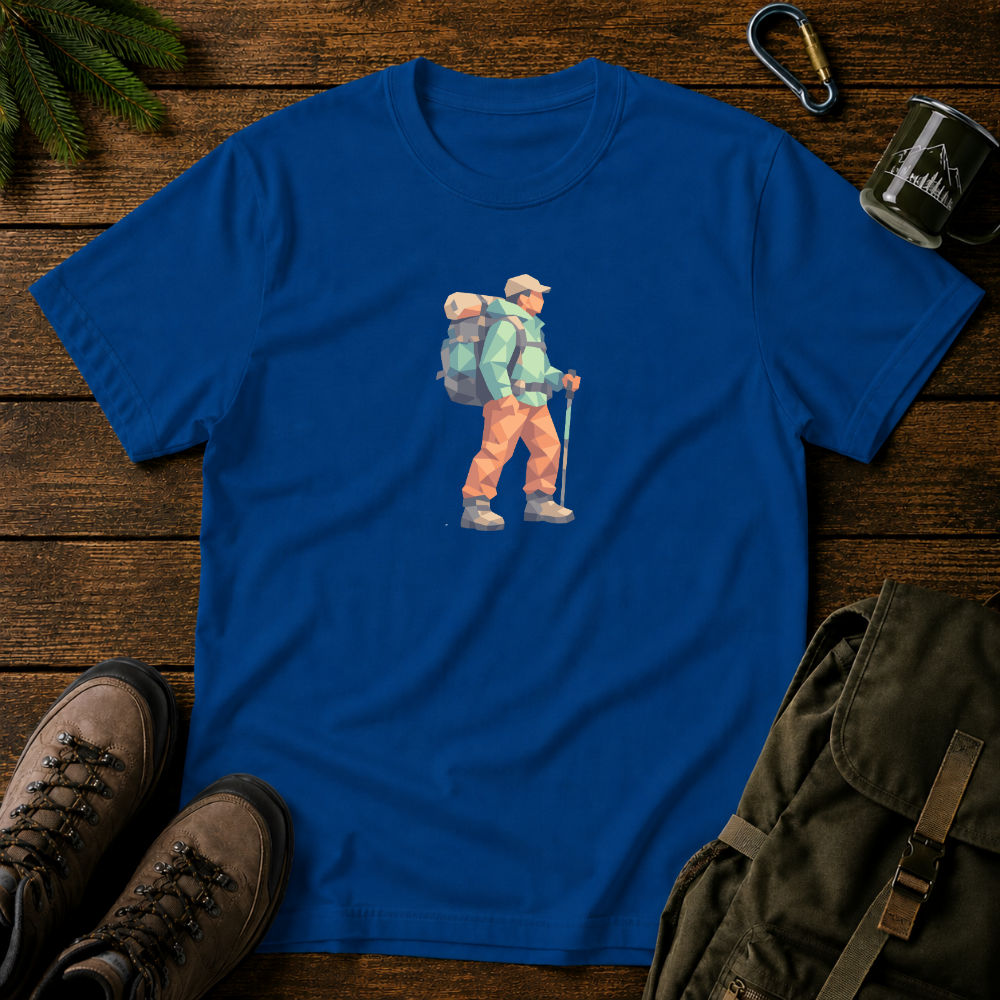 Man Hiker T-shirt
