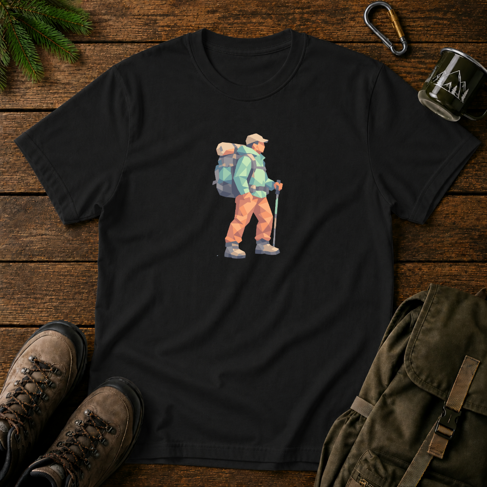 Man Hiker T-shirt
