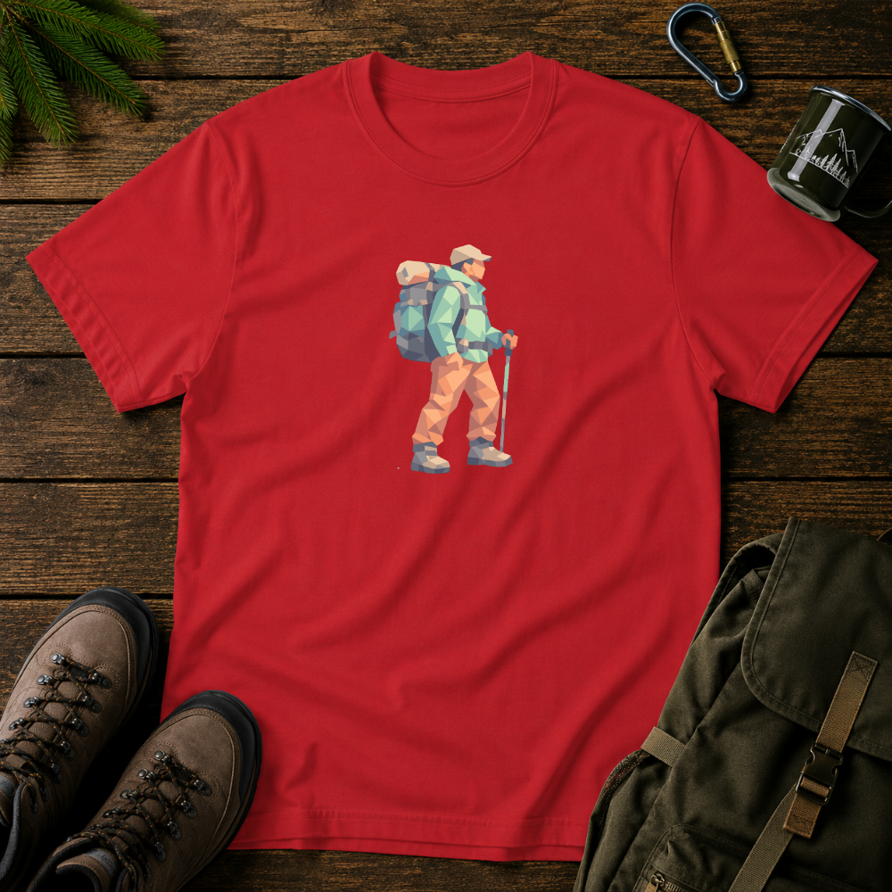 Man Hiker T-shirt