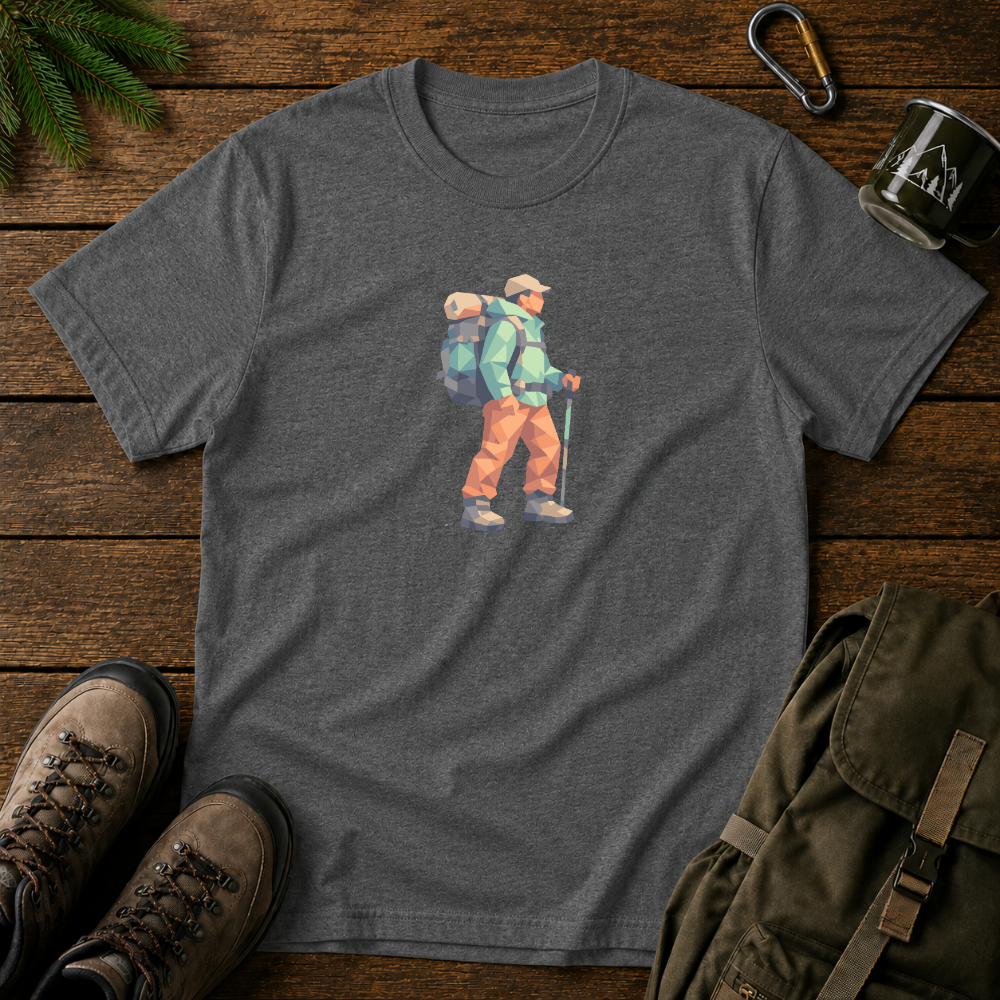 Man Hiker T-shirt