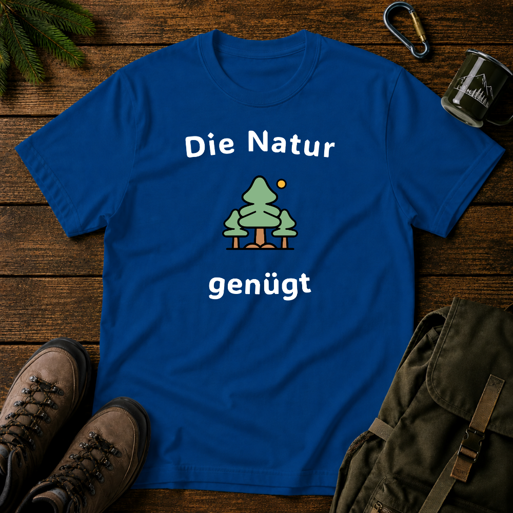 Die Natur Genügt T-shirt