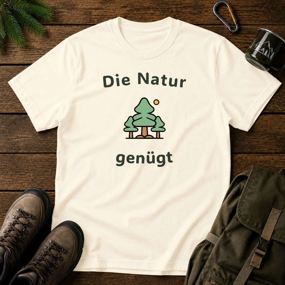 Die Natur Genügt T-shirt