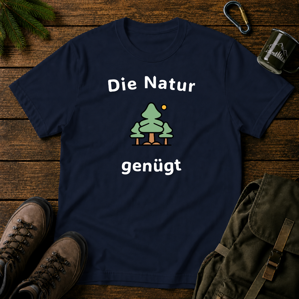 Die Natur Genügt T-shirt
