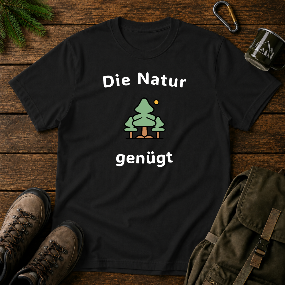 Die Natur Genügt T-shirt