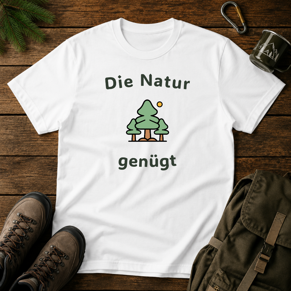 Die Natur Genügt T-shirt