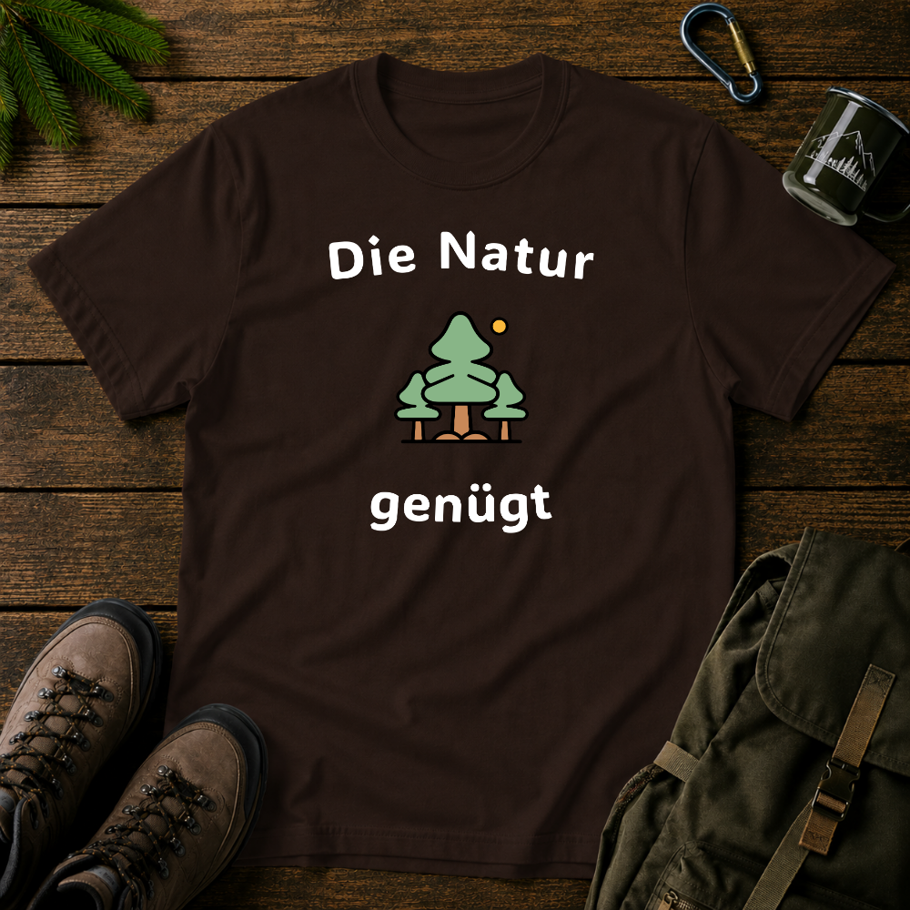 Die Natur Genügt T-shirt