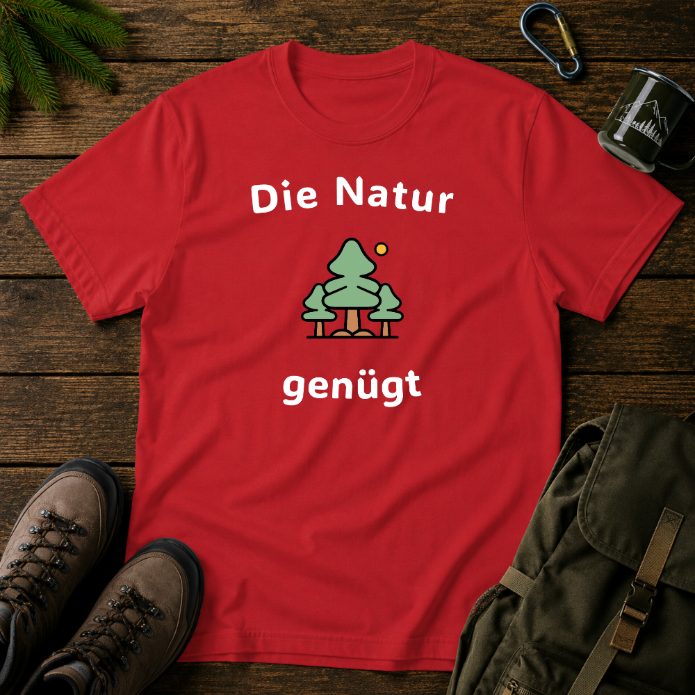 Die Natur Genügt T-shirt