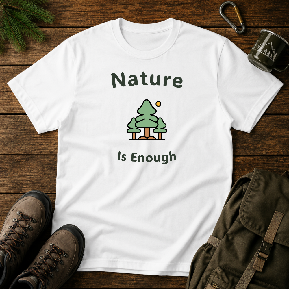 Nature Is Enough T-shirt