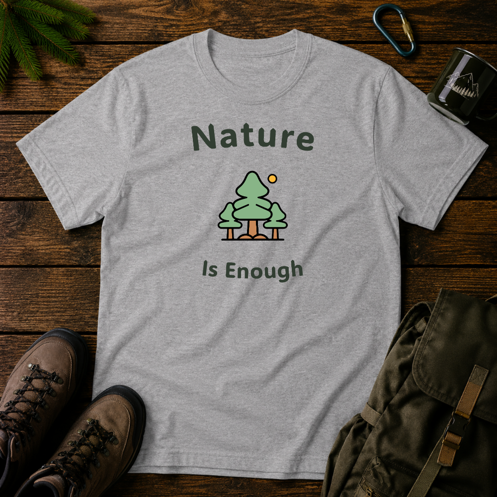 Nature Is Enough T-shirt