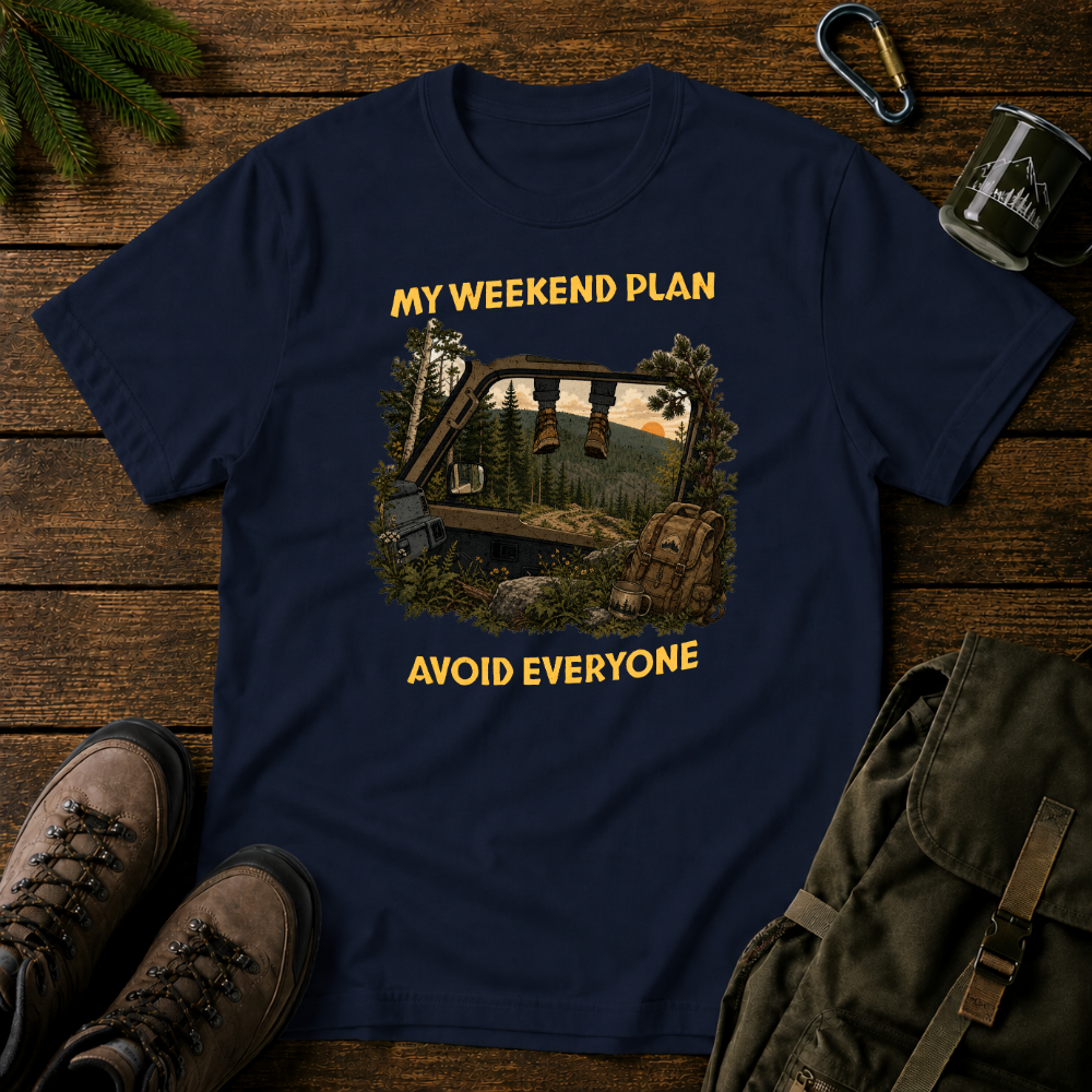 My Weekend Plan T-shirt