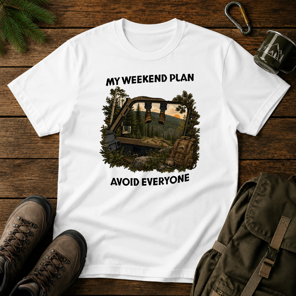 My Weekend Plan T-shirt
