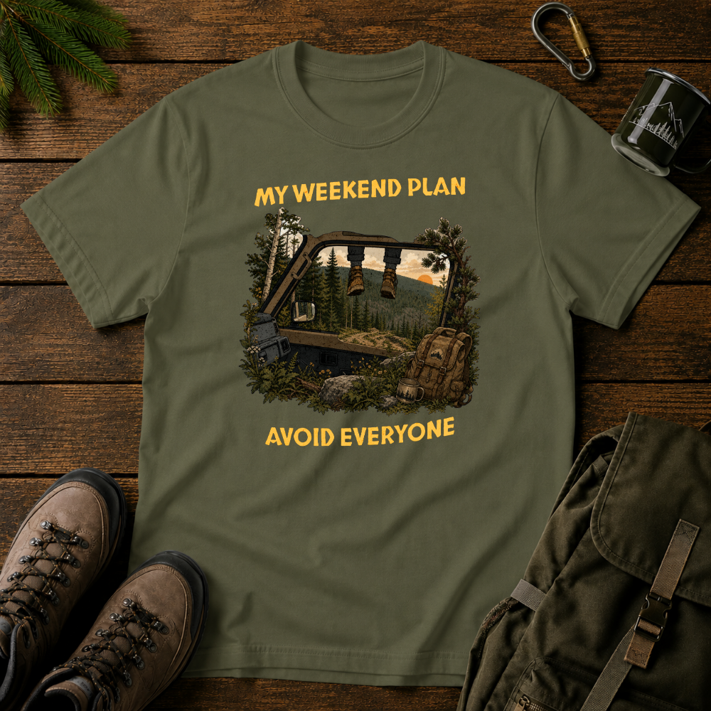 My Weekend Plan T-shirt