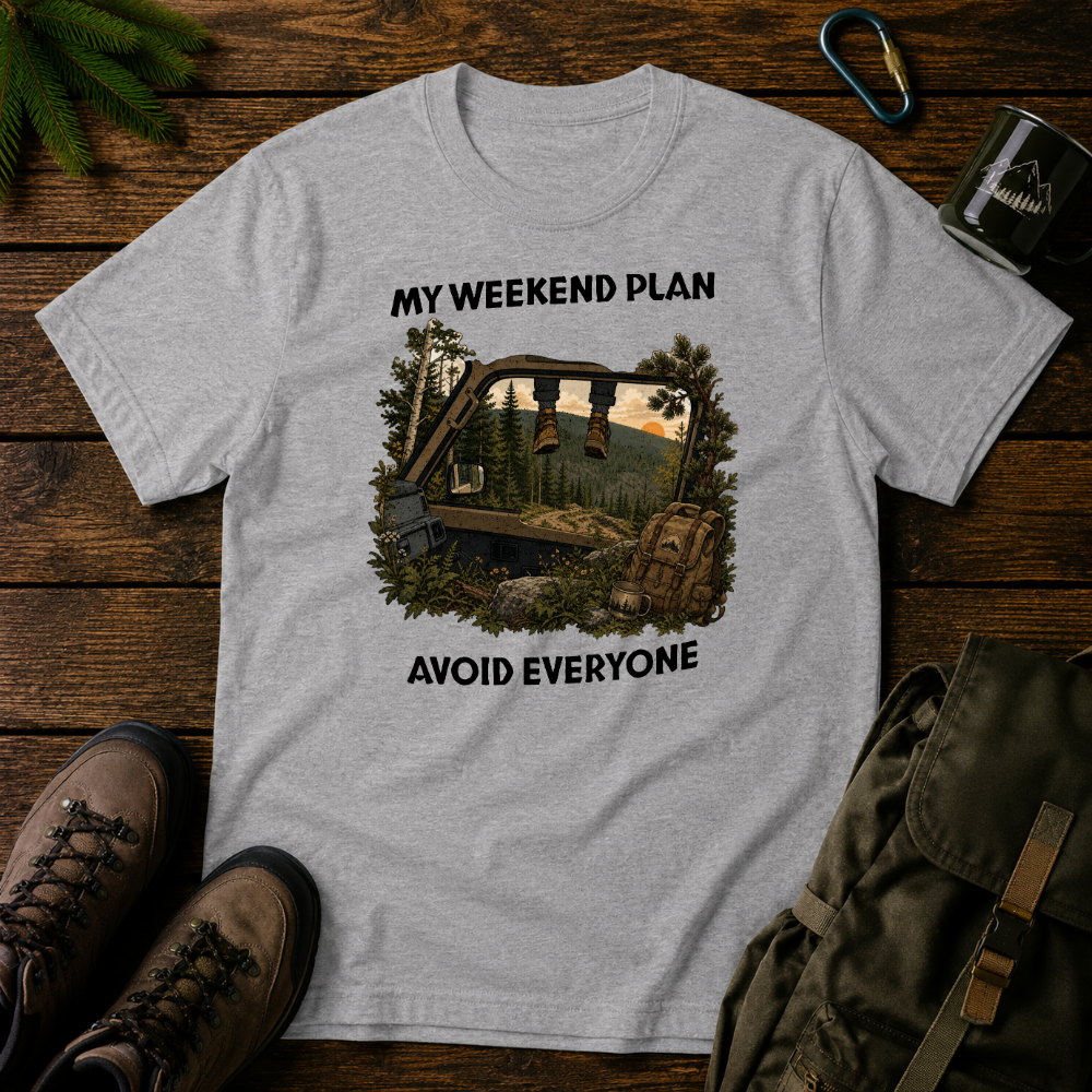 My Weekend Plan T-shirt