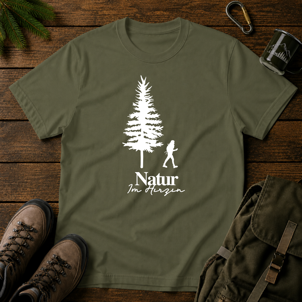 Natur Im Herzen T-shirt