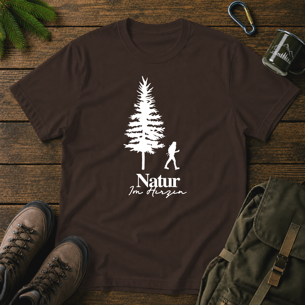 Natur Im Herzen T-shirt
