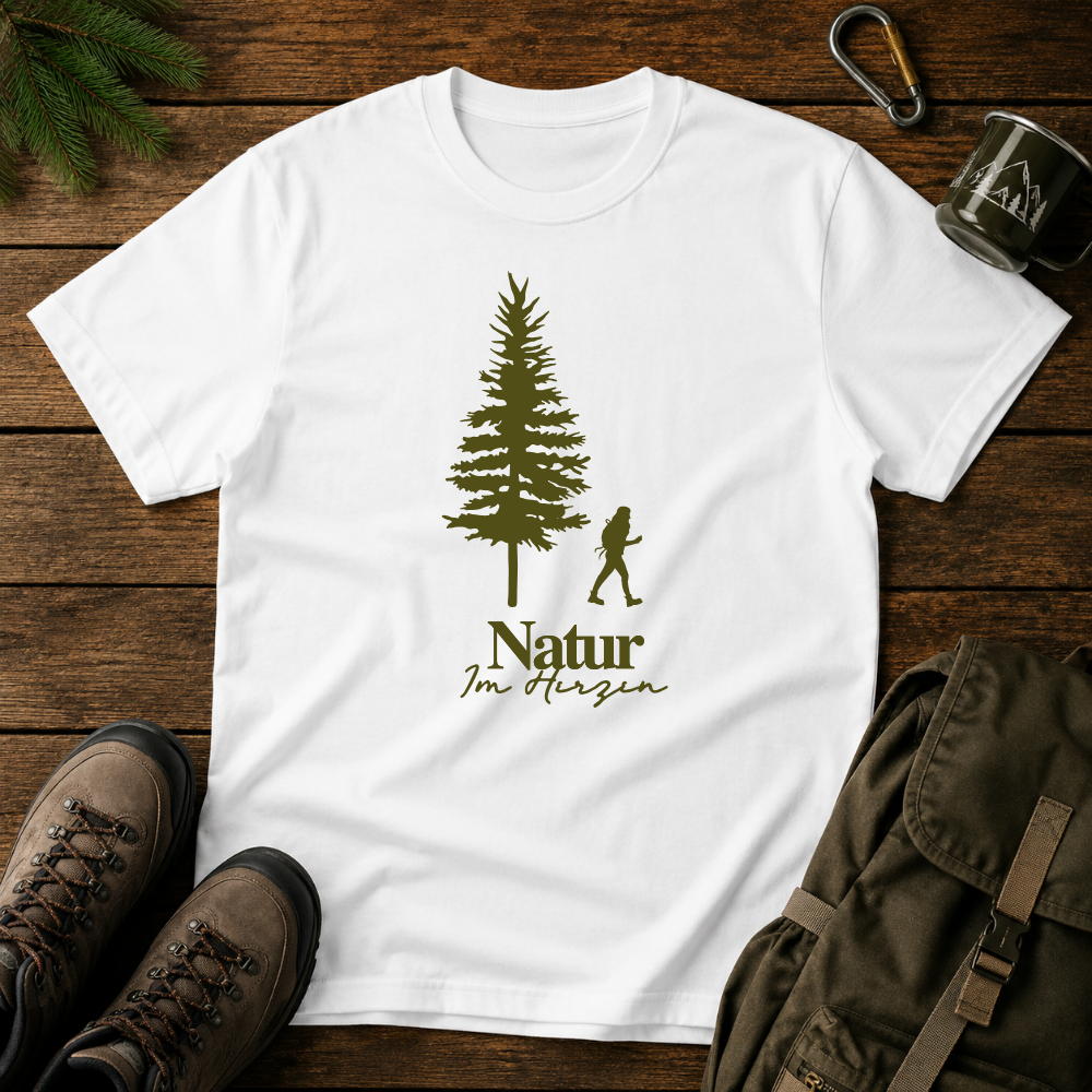Natur Im Herzen T-shirt
