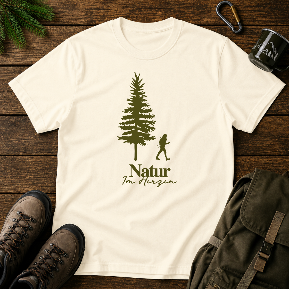 Natur Im Herzen T-shirt