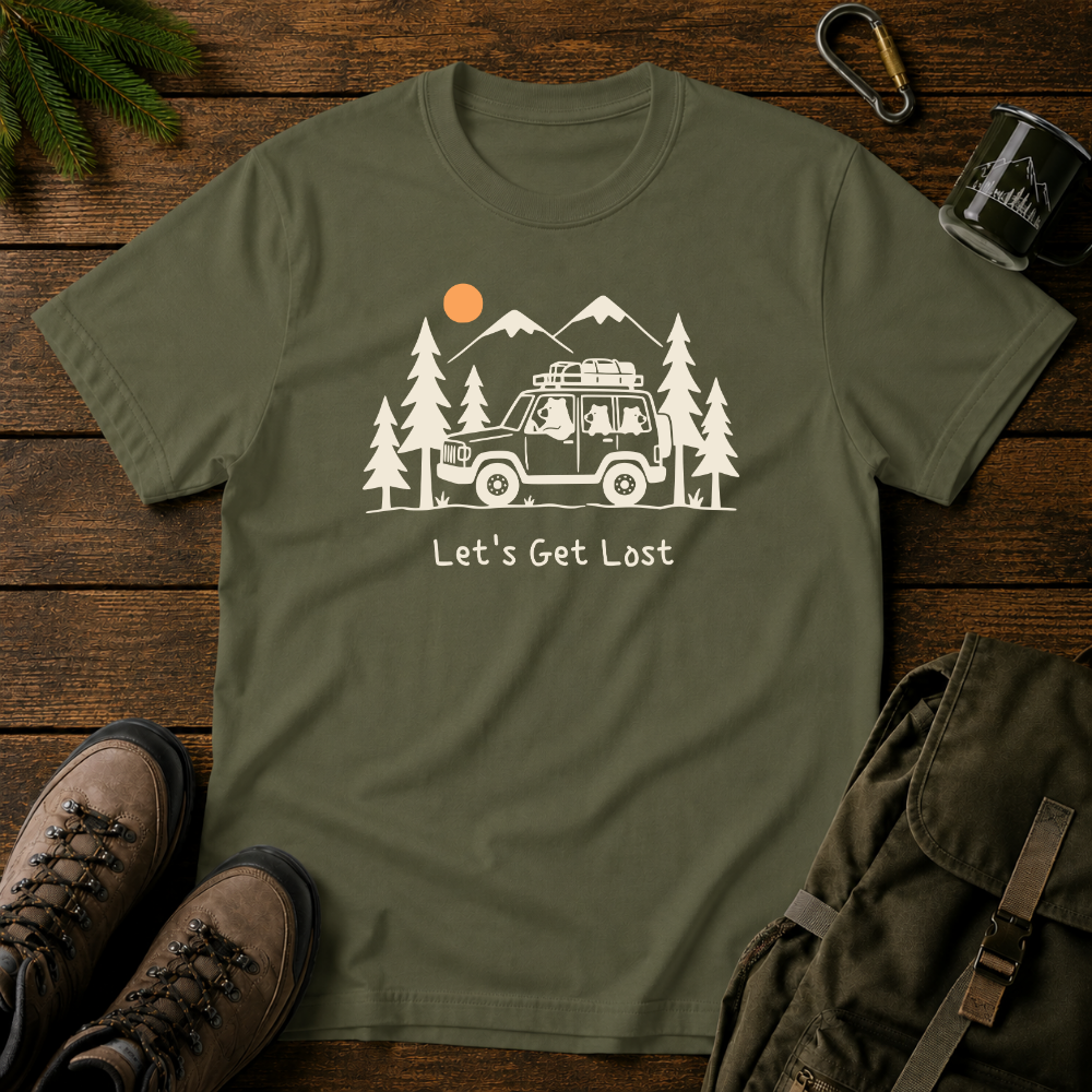 Let's Get Lost T-shirt