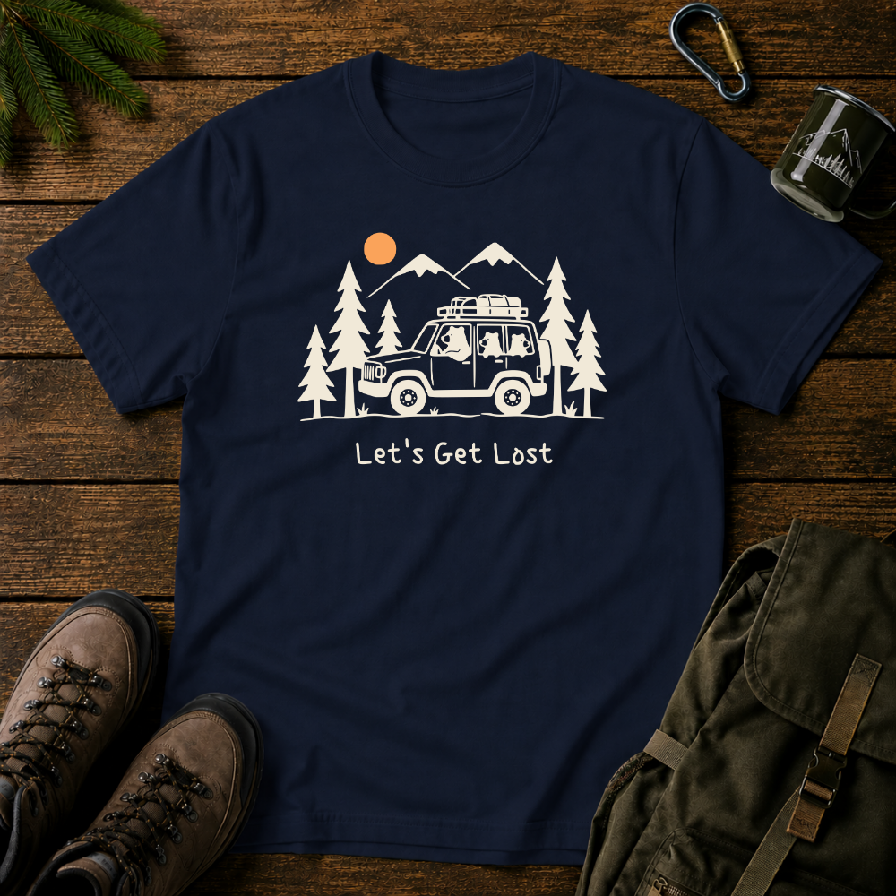Let's Get Lost T-shirt