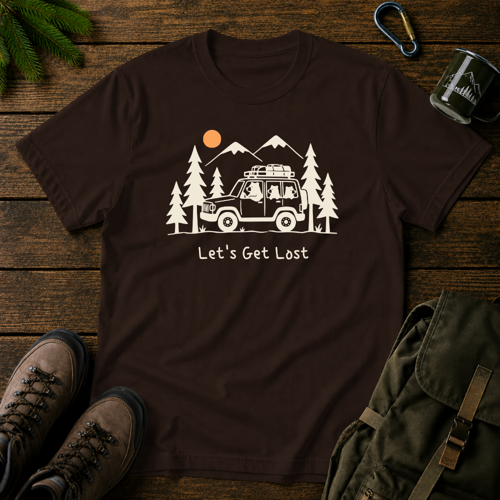 Let's Get Lost T-shirt