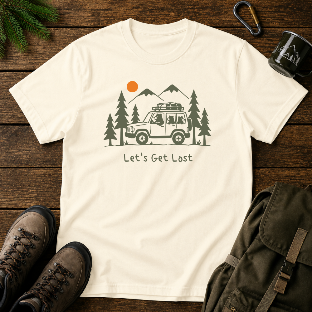 Let's Get Lost T-shirt