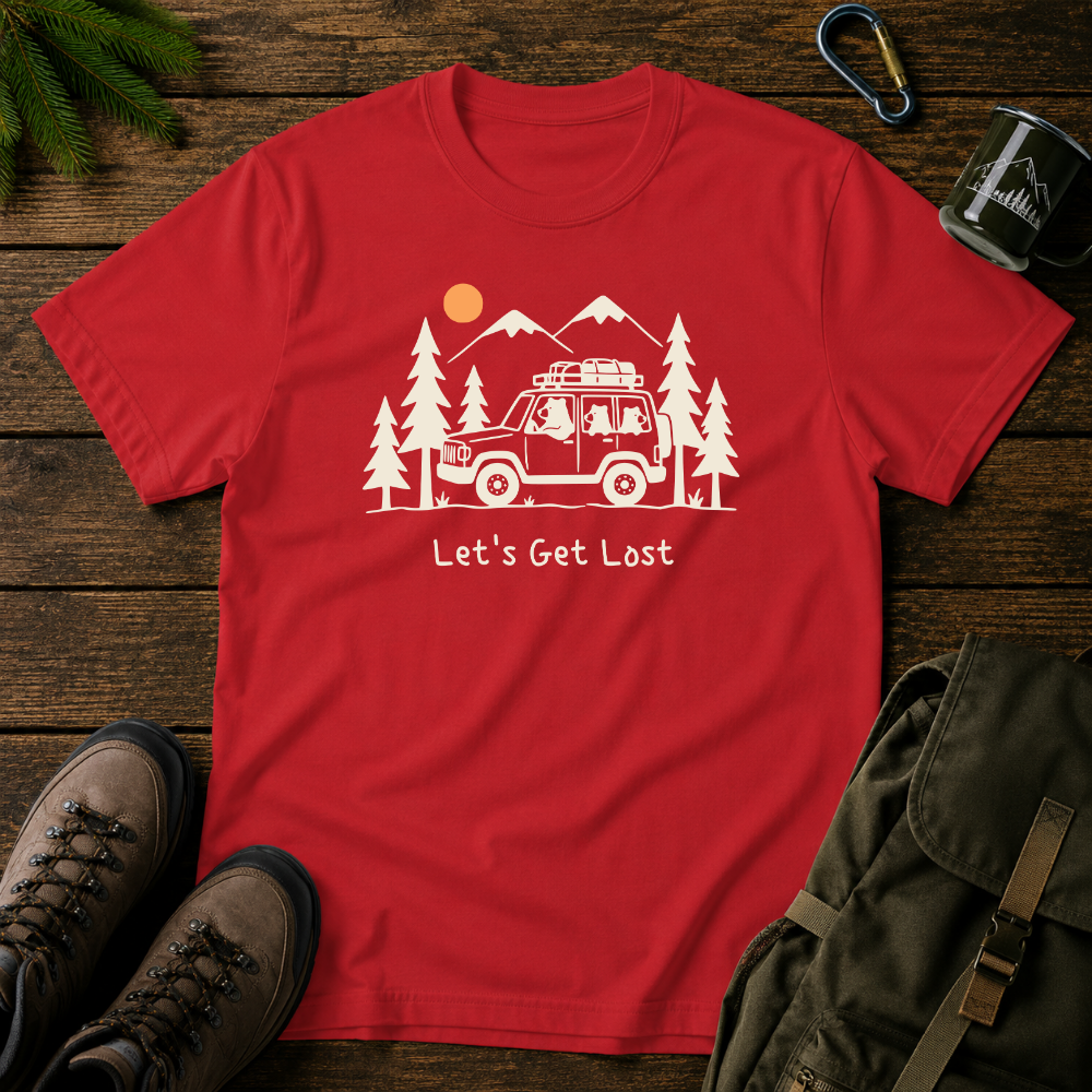 Let's Get Lost T-shirt