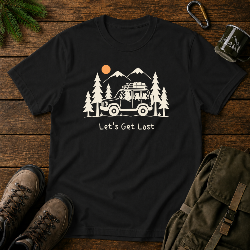 Let's Get Lost T-shirt