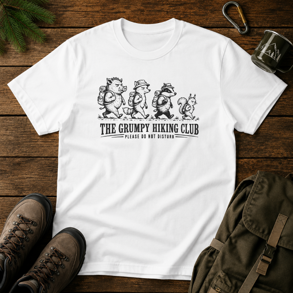 Grumpy Hiking Club T-shirt