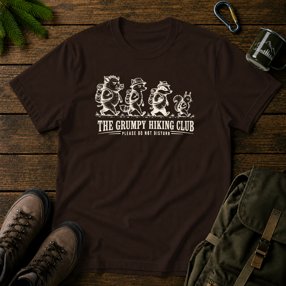 Grumpy Hiking Club T-shirt