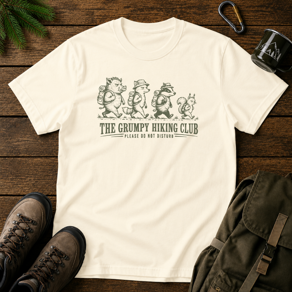 Grumpy Hiking Club T-shirt