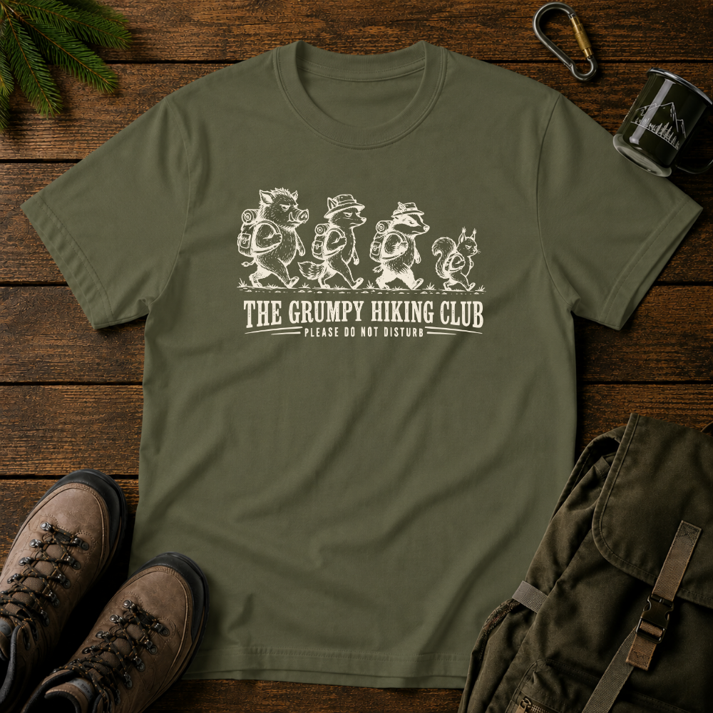 Grumpy Hiking Club T-shirt
