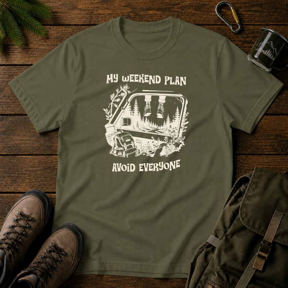 My Weekend Plan T-shirt